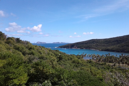 View from top porch